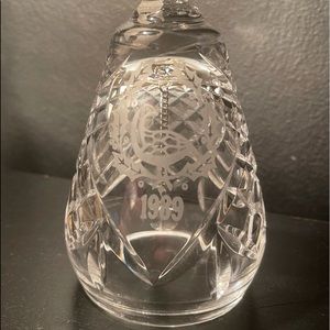VINTAGE 1989 Waterford Crystal 12 Days of Christmas Bell! Six Geese Laying! MINT